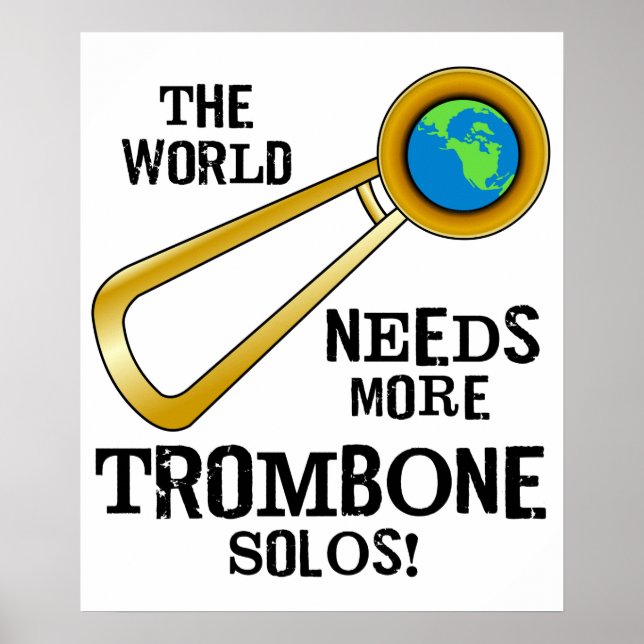 Poster Trombone Solos (Devant)