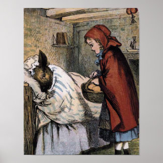 Poster Tromper le Petit Chaperon rouge