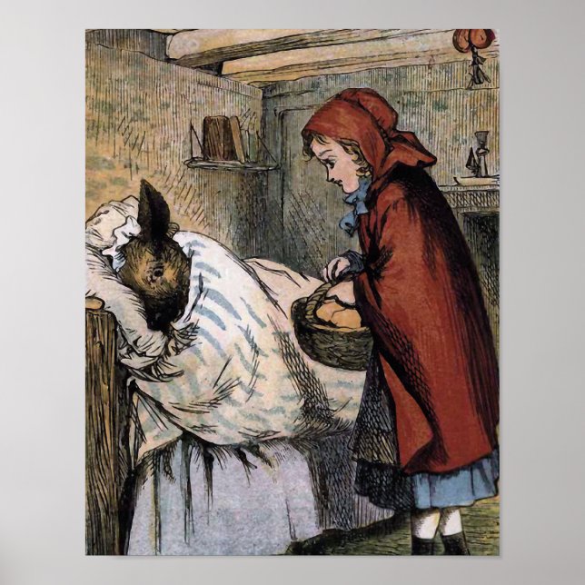 Poster Tromper le Petit Chaperon rouge (Devant)