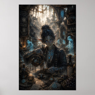 Poster Tromperie / Maître de thé / Caverne de vinificatio