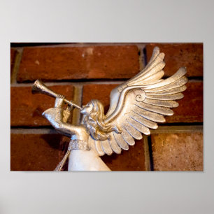 Poster Trompette en argent I