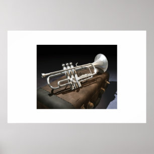 Poster Trompette sur Coque
