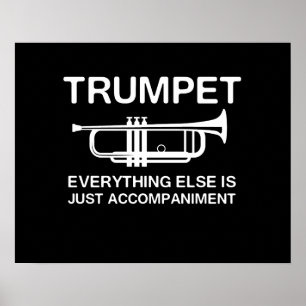 Poster Trompette...Tout le reste n'est qu'un accompagneme