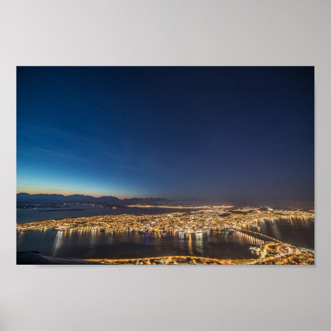 Poster Tromso Norvège (Devant)