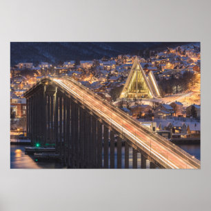 Poster Tromso norvégien