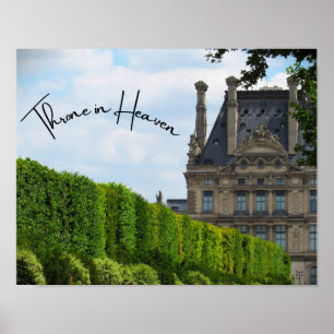 Poster Trône dans le ciel