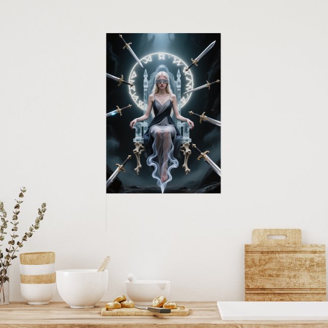 Poster Trône de Runes - Voyant aveugle de l'affiche vide (Cuisine)
