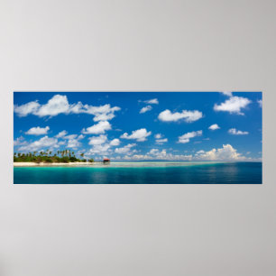 Poster Tropical coastline