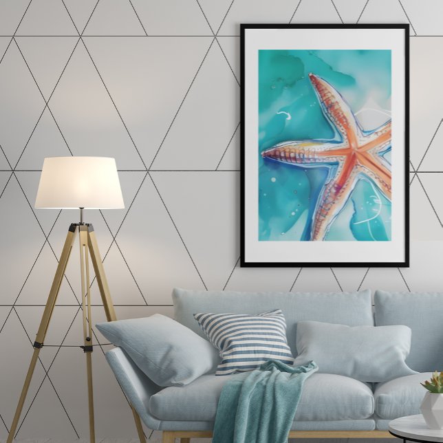 Poster Tropical Starfish (Créateur téléchargé)