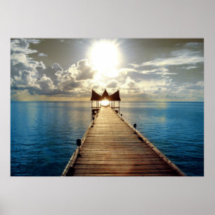 Poster Tropical Sunset Grand