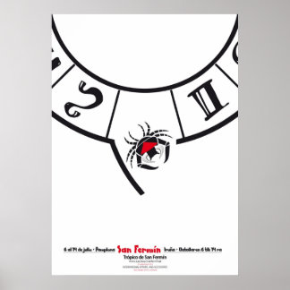 Poster Trópico de San Fermin