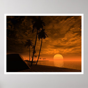 Poster Tropique de Capricorne