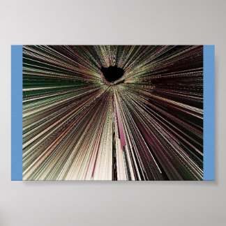 Poster Trou noir Pinwheel