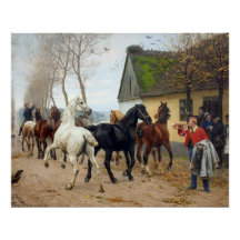 Troupeau de Chevaux vers 1878