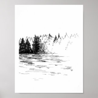 Poster Trouvé : Le brouillard de la nature