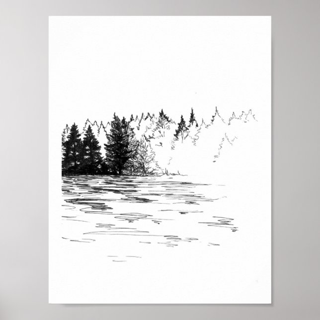 Poster Trouvé : Le brouillard de la nature (Devant)