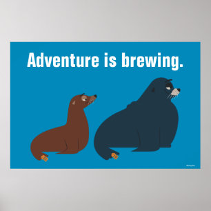 Poster Trouver Dory   Fluke & Rudder