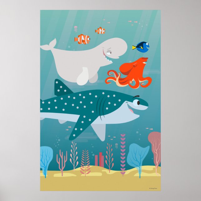 Poster Trouver Dory | Un voyage sous la mer (Devant)