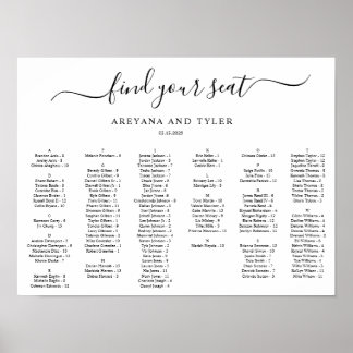 Poster Trouvez votre siège