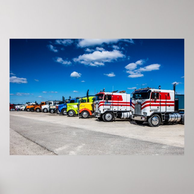 Poster Truck Show III — (Devant)