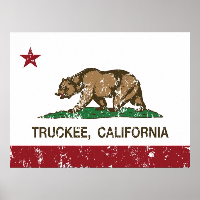 Poster Truckee de la Californie (Devant)