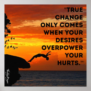 Poster "True Change"