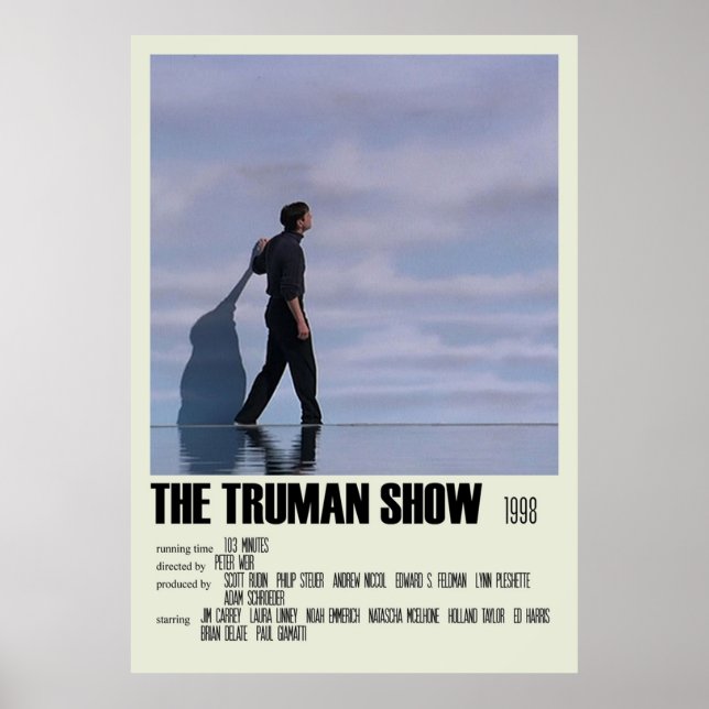 Poster Truman Show Alternative Art Movie Large 4 (Devant)