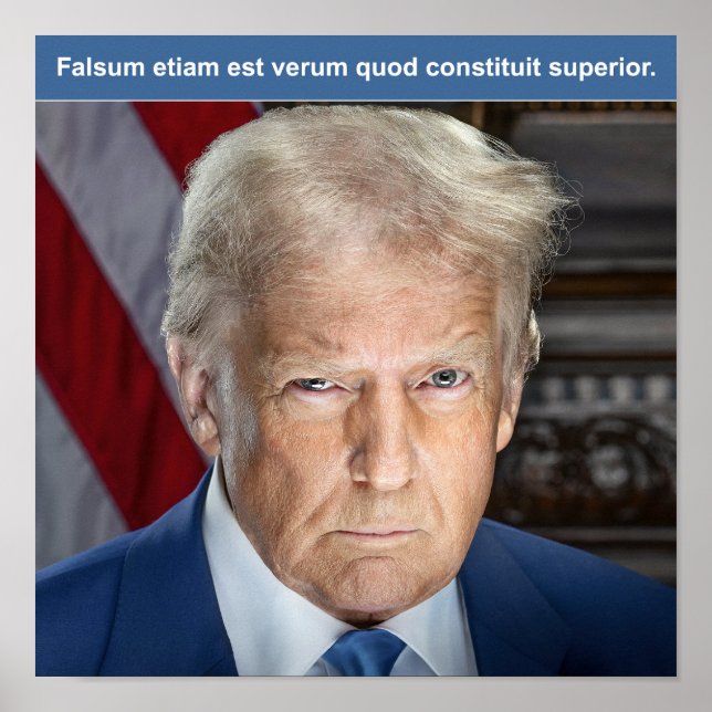 Poster Trump (Devant)