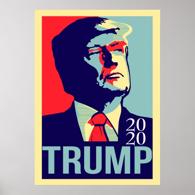 Poster Trump 2020 (Devant)
