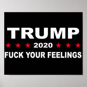 Poster Trump 2020 Vos sentiments