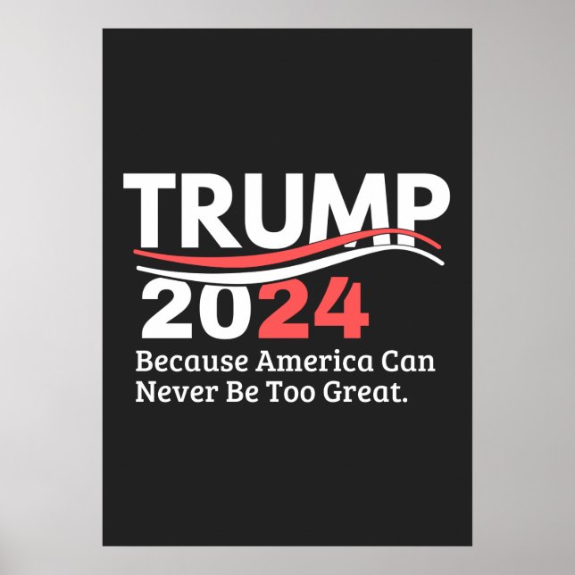 Poster trump 2024 (Devant)