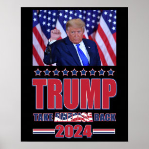 Poster Trump 2024 : Reprendre l'Amérique