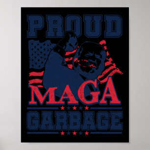 Poster Trump 2024 Trump : un partisan de Trump Garb
