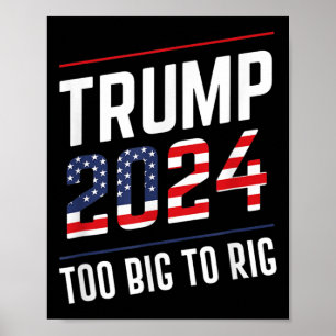 Poster Trump 2024 - Un Trump qui n'est pas à la hauteur