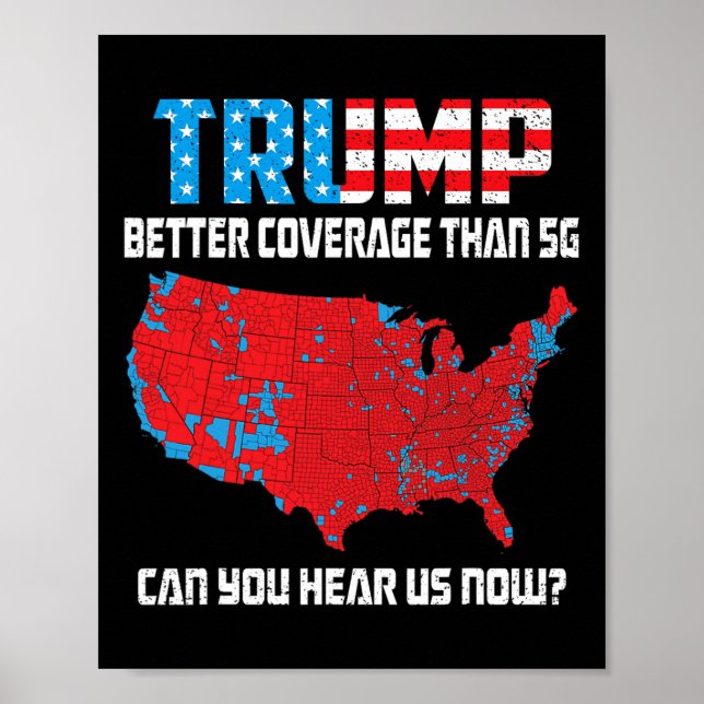 Poster Trump 2024 : Une Meilleure Couverture Que 5g Peux- (Devant)