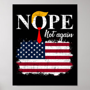 Poster Trump 5 n'est plus drôle