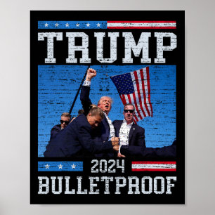 Poster Trump, à l'épreuve des balles, première légende Do