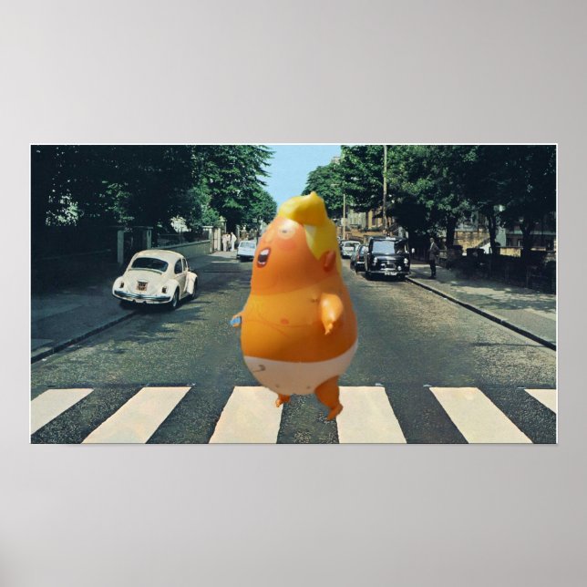 Poster Trump à Londres (Devant)