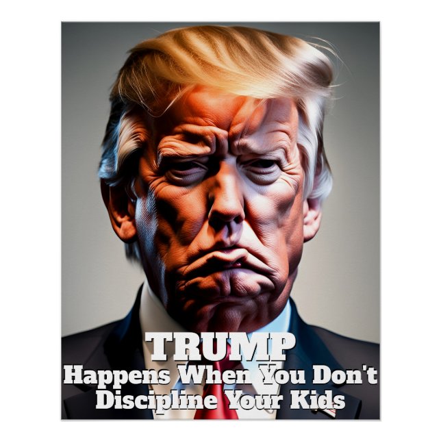 Poster Trump arrive (Devant)