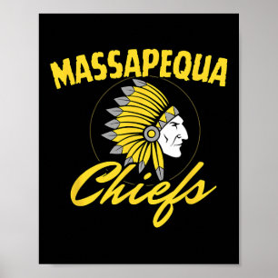 Poster Trump avec les chefs de Mapequa 2025