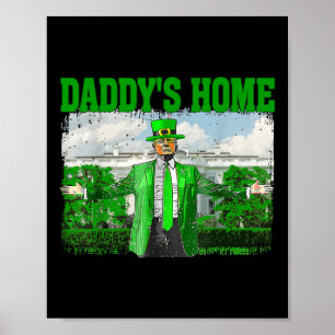 Poster Trump Daddy Accueil Maison Blanche Drôle Trump St