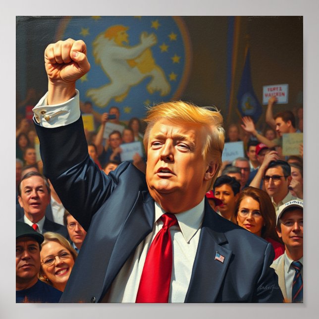 Poster Trump et le président (Devant)