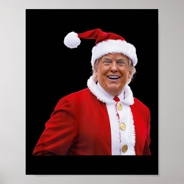Poster Trump et Père Noël Trump (Devant)
