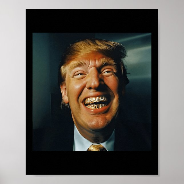Poster Trump Grillz (Devant)