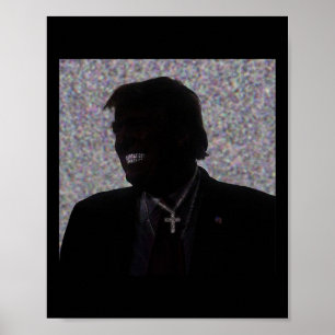 Poster Trump Grillz Donald Trump Smiling Art Trump 2024