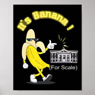 Poster Trump It's Nana (pour l'échelle) Starship Funny Tr