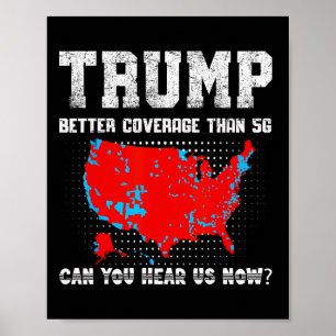 Poster Trump Meilleure Couverture Que 5g Pouvez-Vous Nous