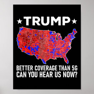 Poster Trump Meilleure Couverture Que 5g Pouvez-Vous Nous