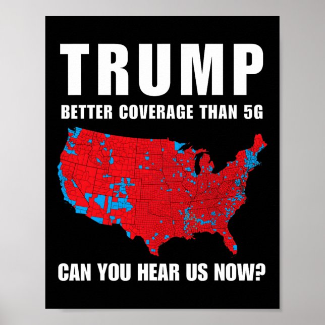 Poster Trump Meilleure Couverture Que 5g Pouvez-Vous Nous (Devant)
