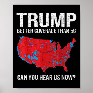 Poster Trump Meilleure Couverture Que 5g Pouvez-Vous Nous